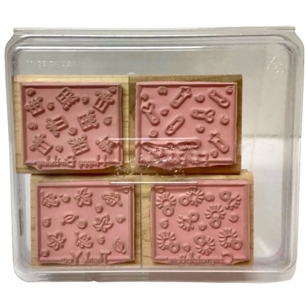 Stampin’ Up! 2004 “Fabulous Four” Rubber Stamp Set